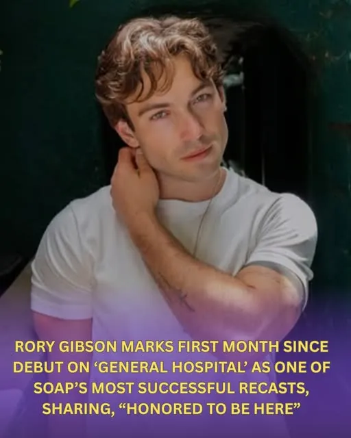 Rory Gibson Marks One Heartfelt Month on ‘General Hospital’ — “So Grateful to Be Part of This Family”