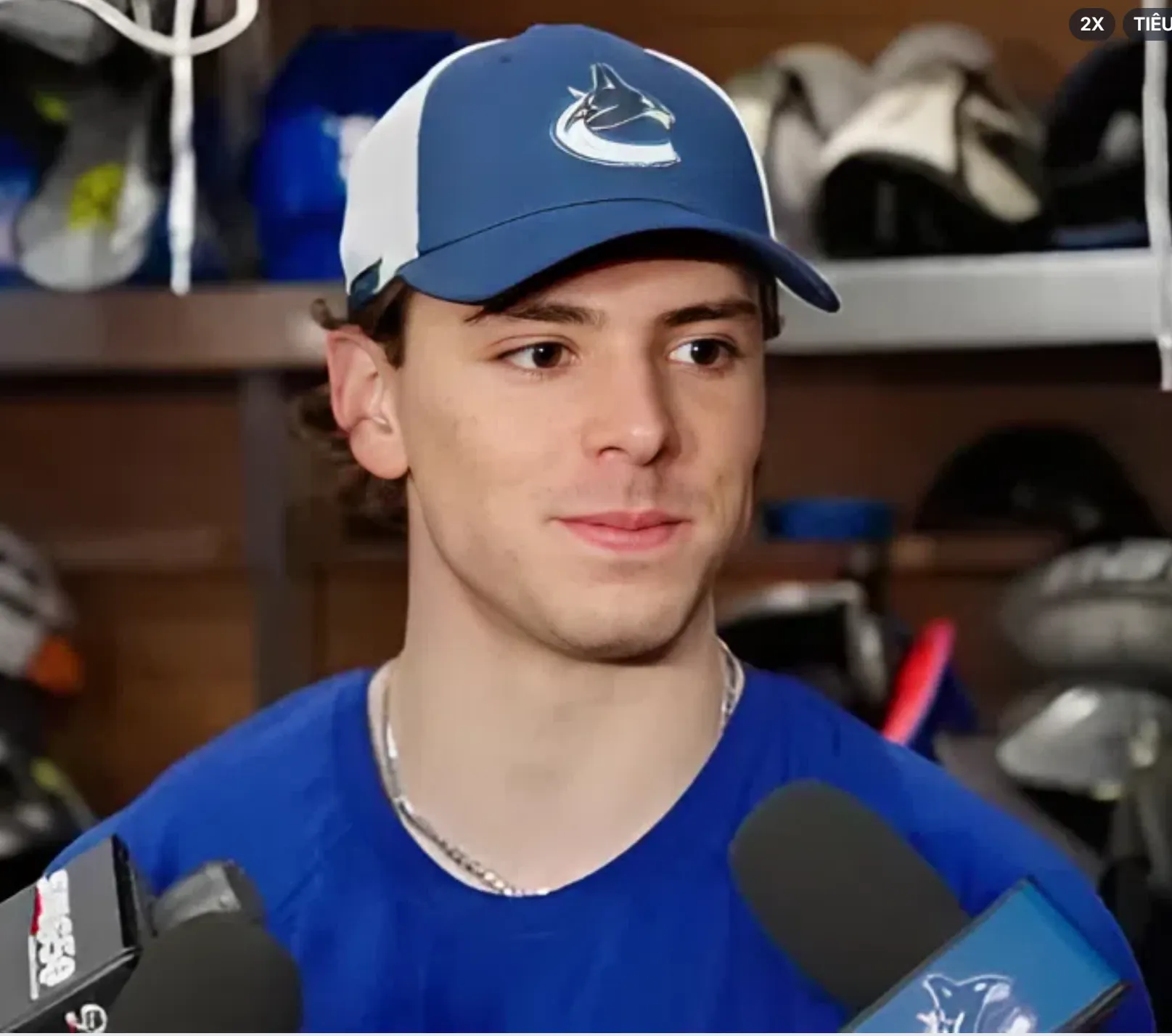 Former New York Rangers defenseman Victor Mancini season ends in the most wild way imaginable