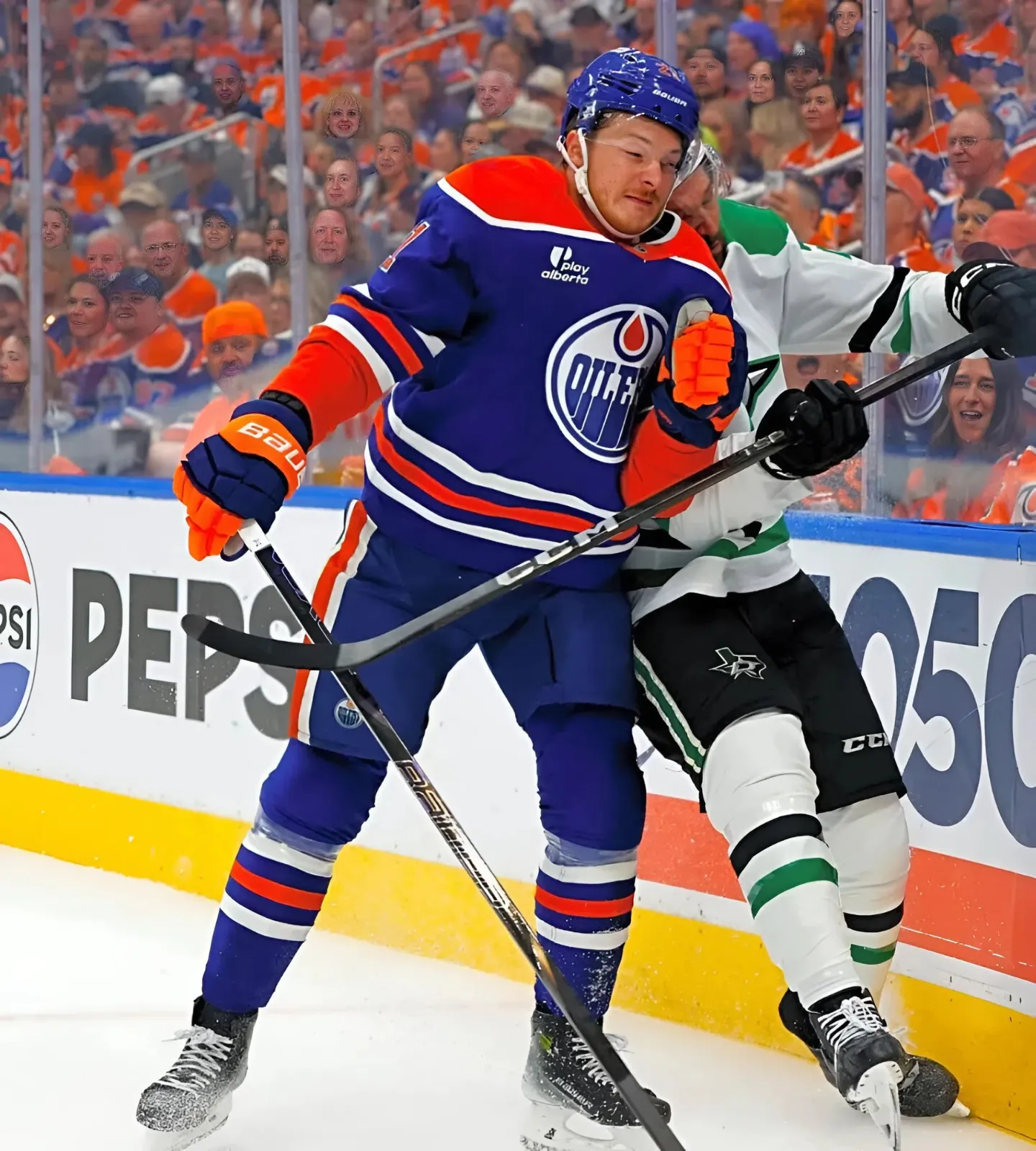 A look at Trent Frederic’s playoff performance and his potential upside with the Oilers