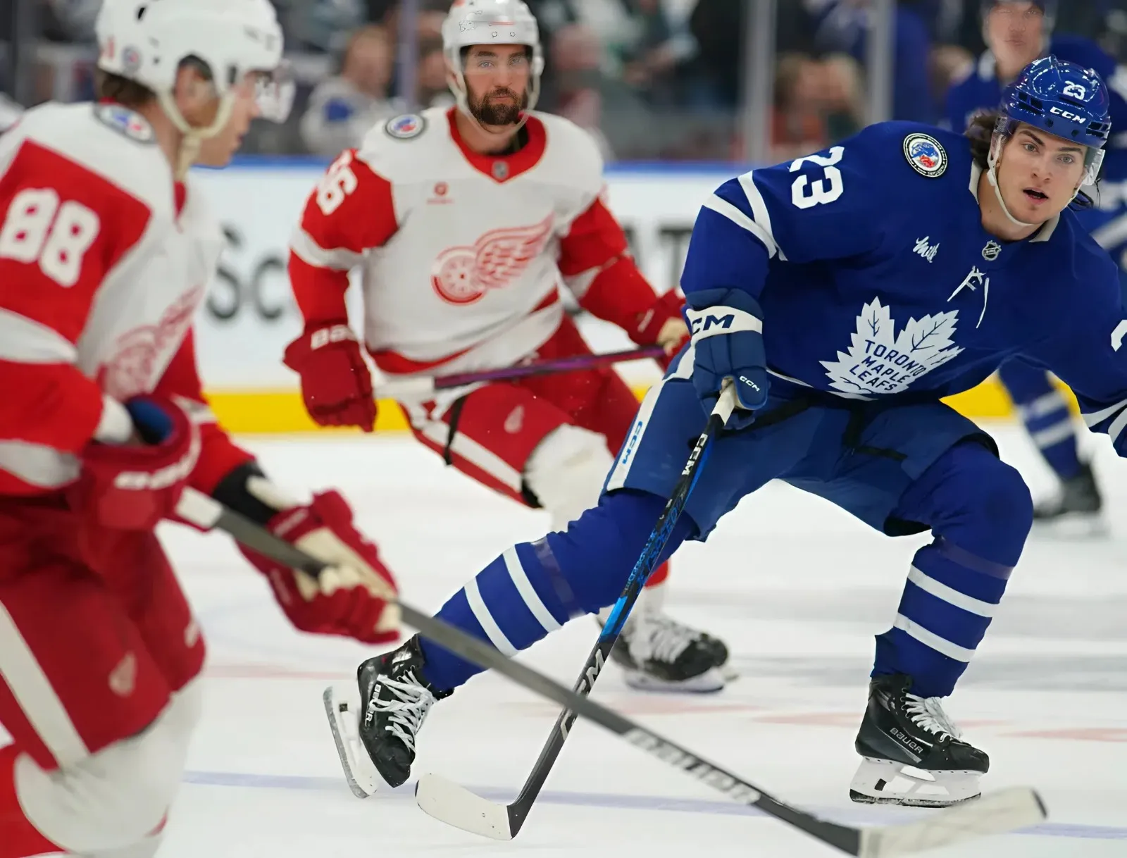 Red Wings Could Move On Maple Leafs' Knies With Offer Sheet Red Wings Could Move On Maple Leafs' Knies With Offer Sheet