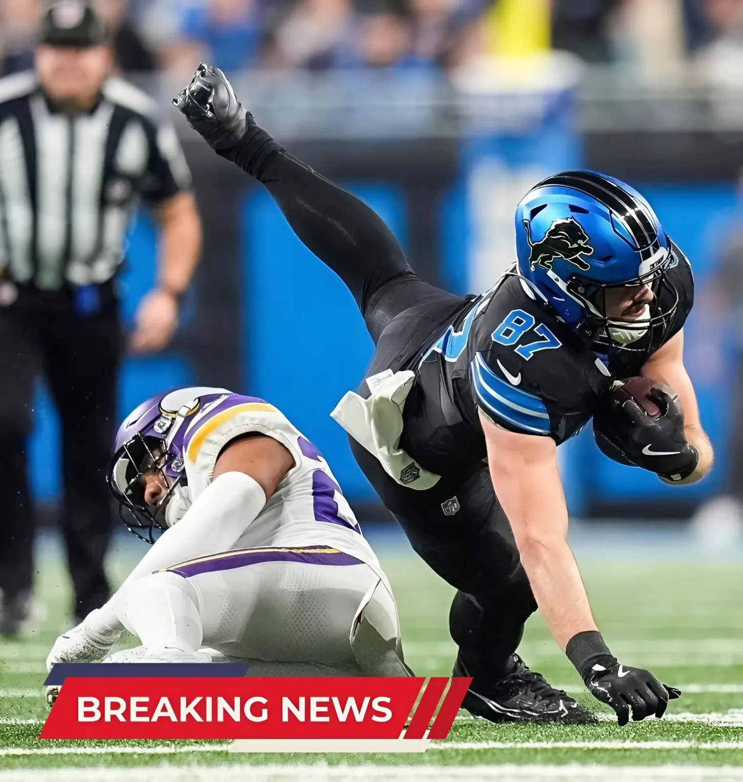 Detroit Lions Star Receives Papal Blessing—and Fans Are Losing It
