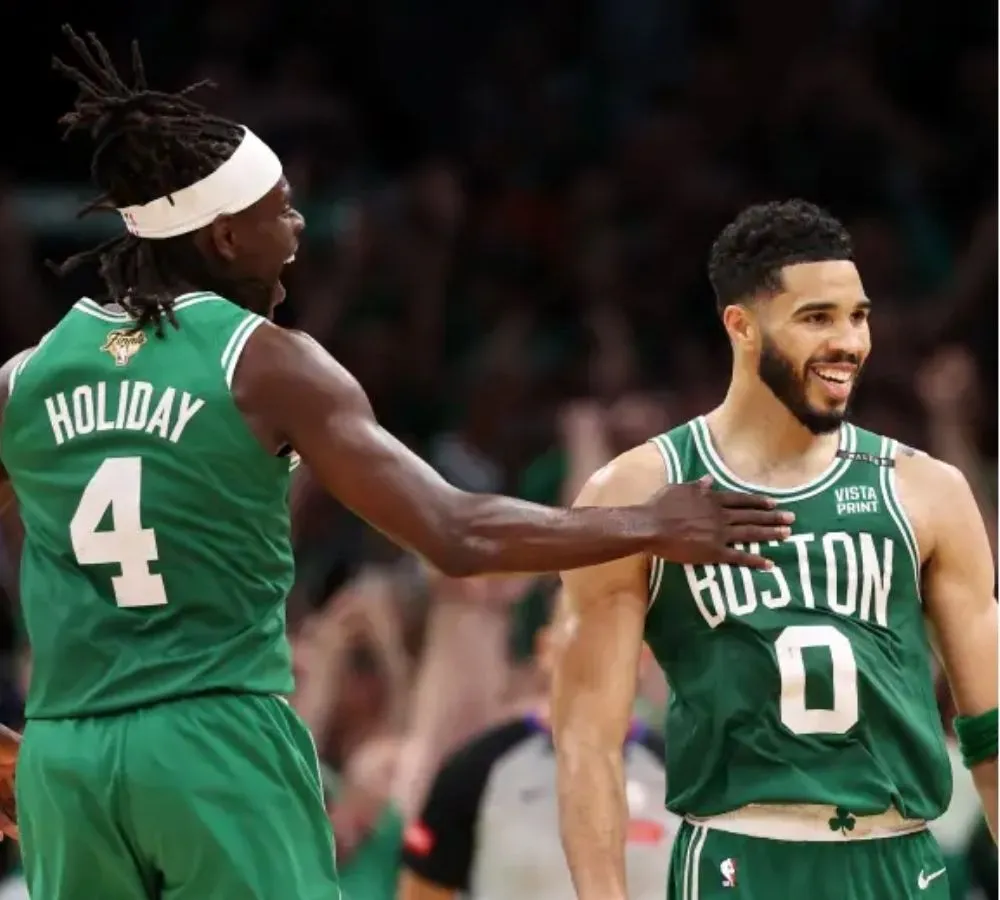 Jayson Tatum Sends Farewell Message to Jrue Holiday After Celtics Trade