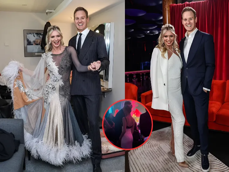 Strictly partners Dan Walker and Nadiya Bychkova 'raise eyebrows' at TRIC Awards Strictly partners Dan Walker and Nadiya Bychkova 'raise eyebrows' at TRIC Awards