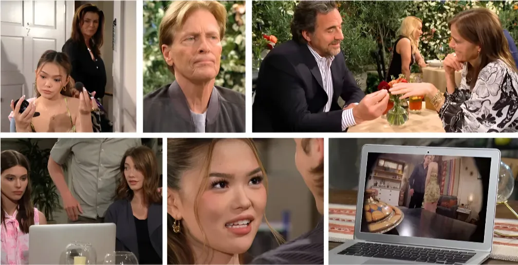 A Dangerous Kiss, an Unconventional Proposal, and a Grim Warning? B&B’s Key Moments For June 25 Are Jaw-Dropping