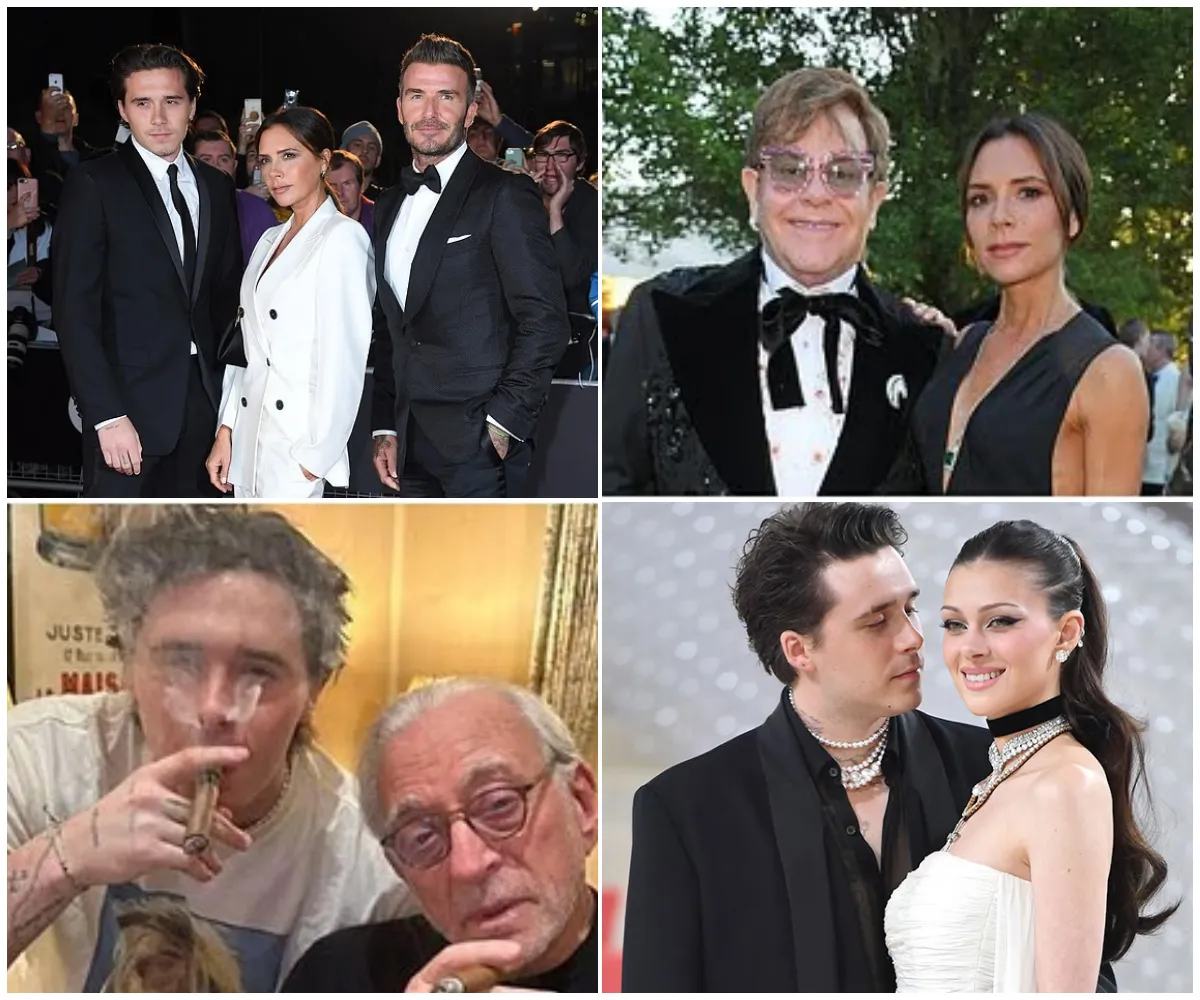 Revealed: Nicola Peltz's father's 'shocking lavatory outburst' at Brooklyn's wedding that 'horrified' the Beckhams. Friends expose 'foul' behaviour that REALLY started toxic feud to KATIE HIND - suong