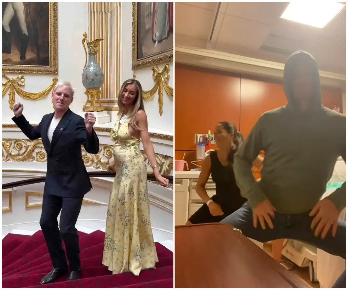 ‘We see you’ – Royal Family makes cheeky dig after Jamie Laing and pregnant wife Sophie recreate Meghan and Harry’s viral baby dance on Buckingham Palace staircase in bold mockery that left fans and palace insiders stunned - suong