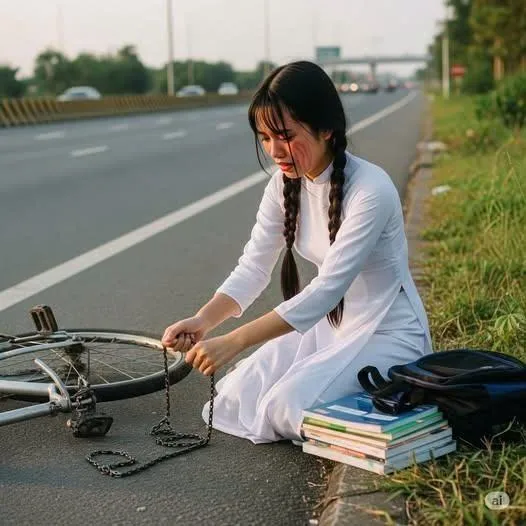 Nữ sinh đi thi tốt nghiệp bất ngờ bị hỏng xe giữa đường, đúng lúc không biết phải làm sao thì cứu tinh của đời cô xuất hiện Nữ sinh đi thi tốt nghiệp bất ngờ bị hỏng xe giữa đường, đúng lúc không biết phải làm sao thì cứu tinh của đời cô xuất hiện