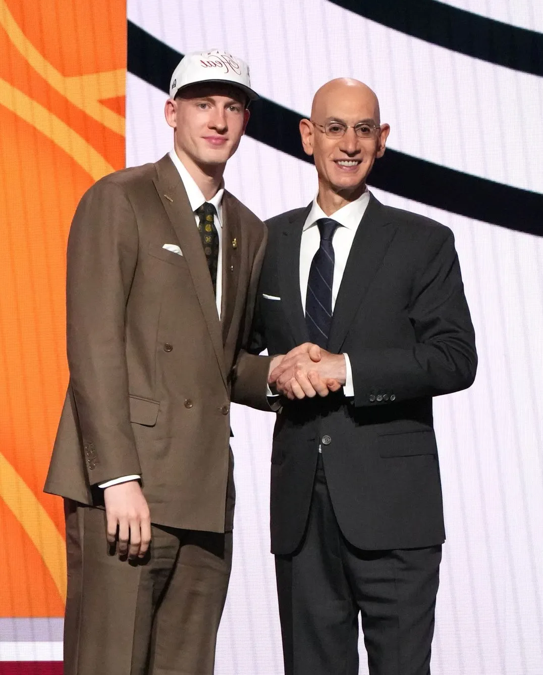 Miami Heat draft Kasparas Jakučionis in the 2025 NBA Draft using the pick obtained from the Jimmy Butler trade