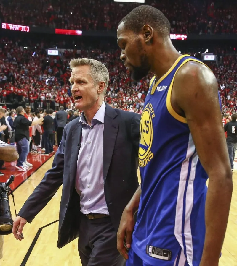 Steve Kerr a Big Reason Why Kevin Durant Did Not Want to Return at Deadline