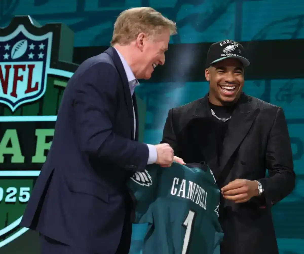 ‘Trending toward non factor’ – Eagles face growing backlash for drafting injured linebacker Jihaad Campbell with $15 million pick as doubts mount over rookie’s ability to contribute in 2025 amid surgery setbacks - suong