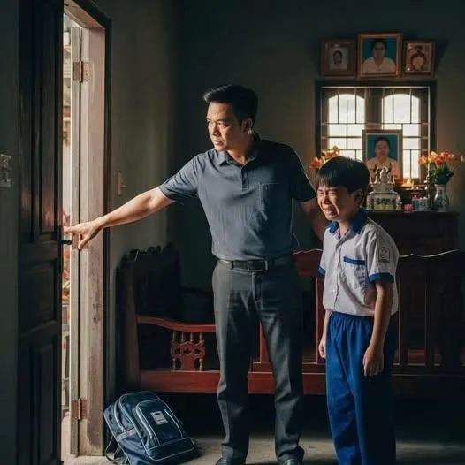 Vợ mất tôi duổi con riêng của cô ấy ra khỏi nhà đi đâu thì đi 10 năm sau