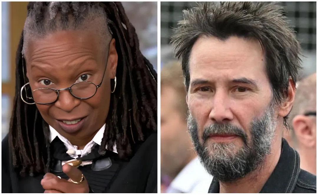 Breaking News: Keanu Reeves REFUSES to Present Whoopi Goldberg with Lifetime Achievement Award, Calls Her 'Not a Good Person' and Says 'She Doesn't Deserve It' - A Bold Move That Has Caused Outrage, Shock Across Hollywood