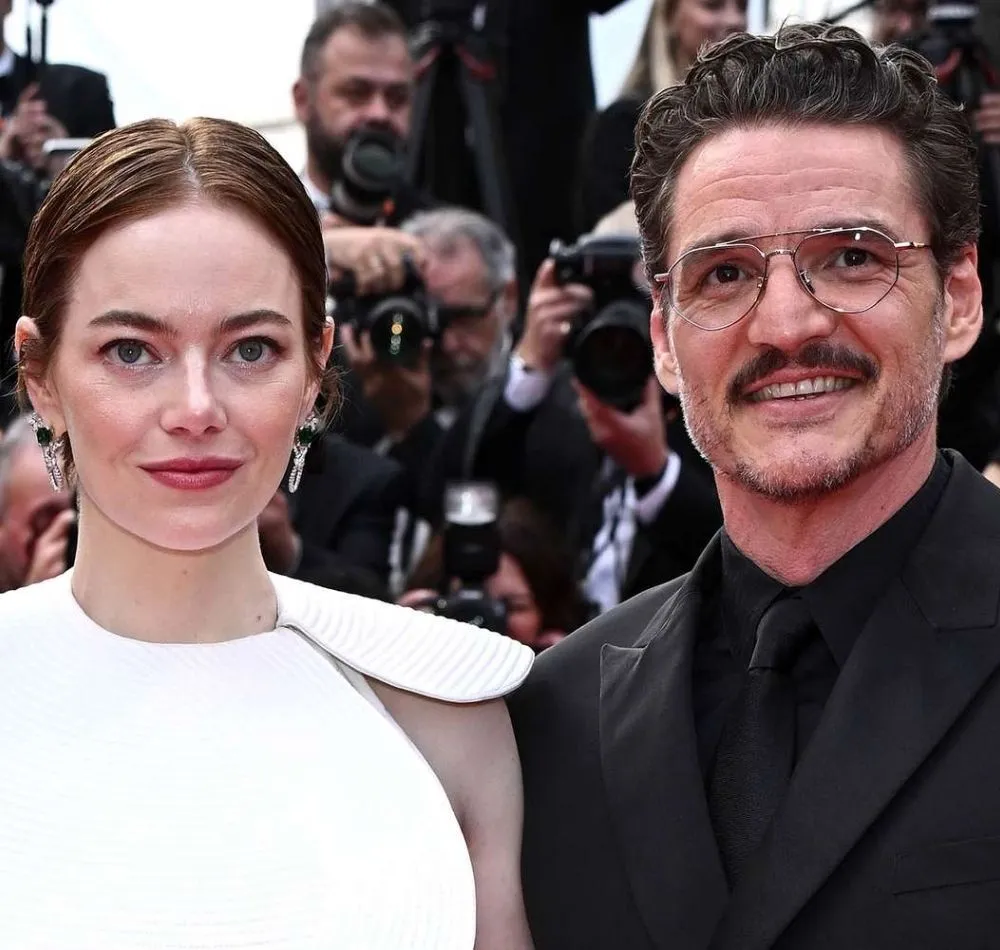 Emma Stone jokes viral Cannes red carpet bee was 'probably unleashed' by Pedro Pascal: 'I almost guarantee you'