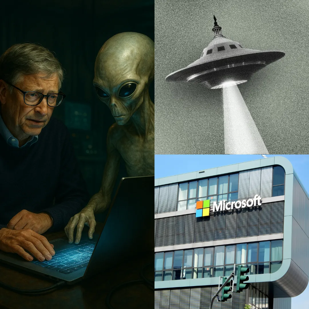 Bill Gates May Be the Human Link in a Secret Alien Tech Alliance