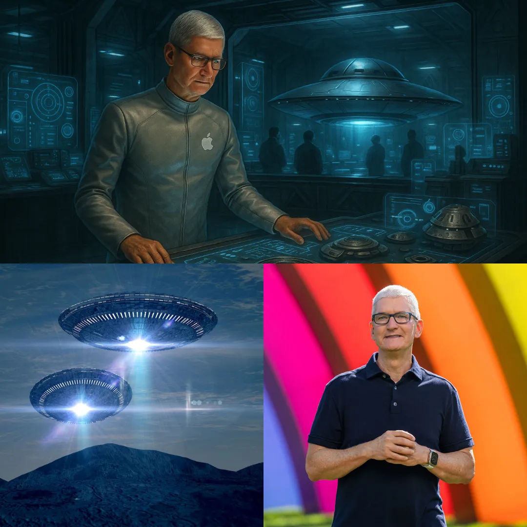 Tim Cook May Be Using Alien Technology to Supercharge Apple's Innovation