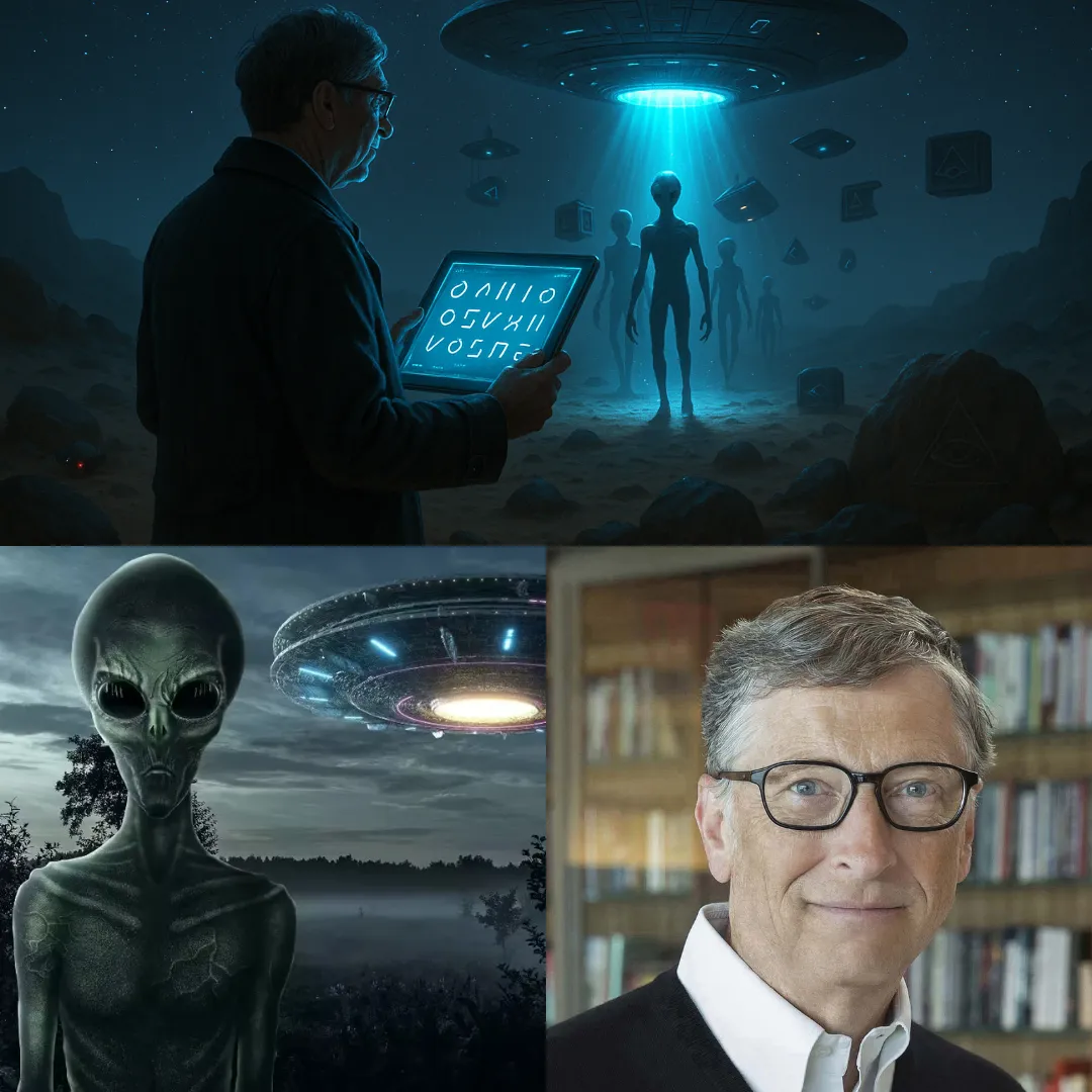 Bill Gates' UFO Encounters May Have Secretly Shaped His Technological Empire and Global Influence
