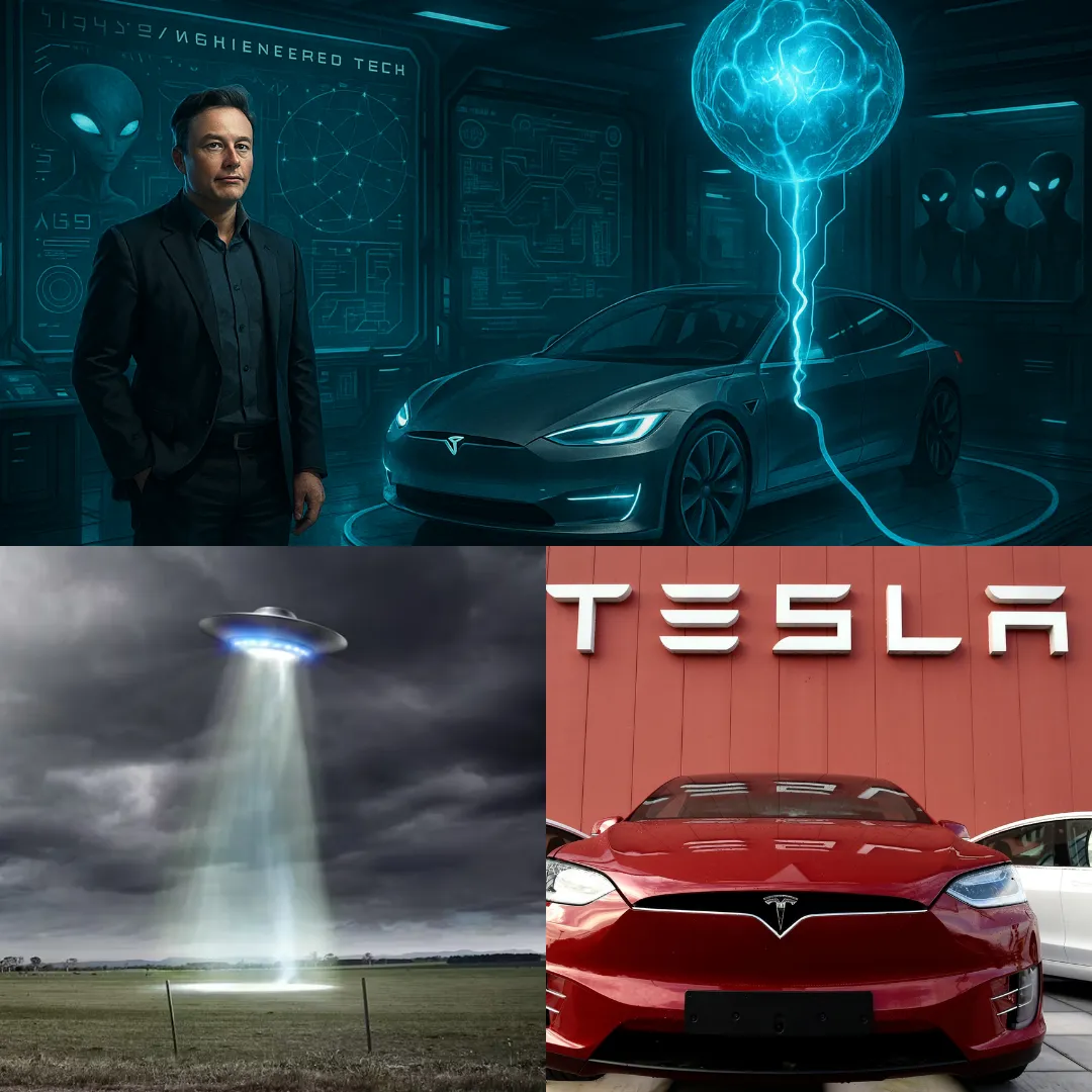 Elon Musk May Be Using Alien Technology to Power Tesla’s Electric Revolution