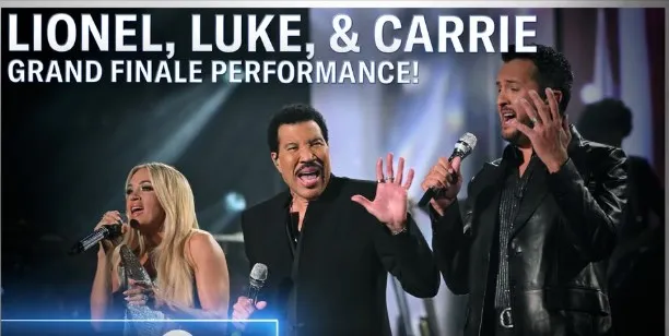 Lionel Richie, Luke Bryan & Carrie Underwood Deliver a Show-Stopping “Stuck on You” Performance on American Idol