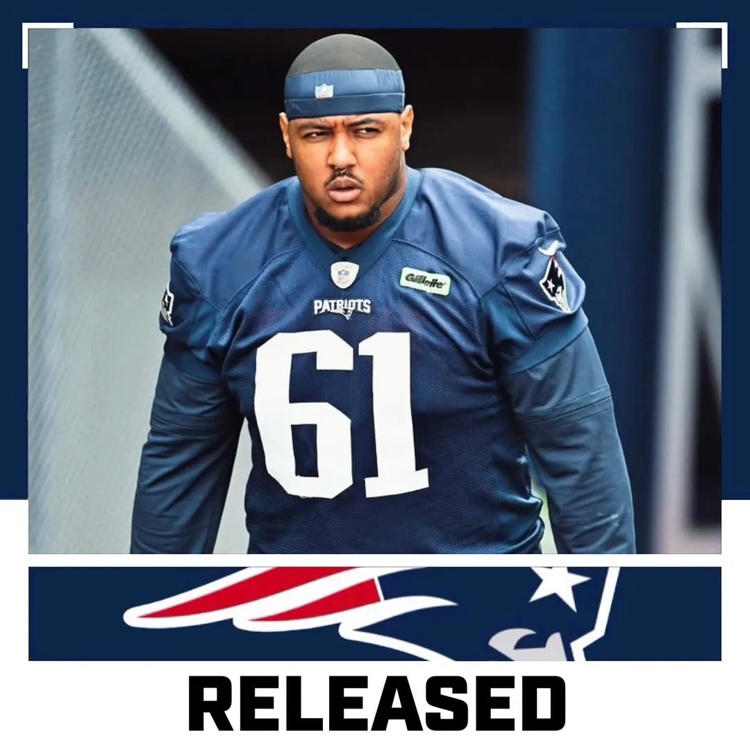 Patriots cut rookie defensive tackle