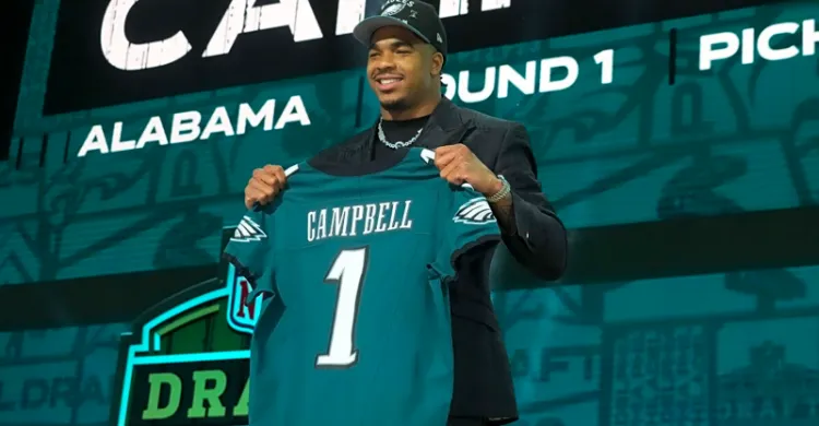 Jihaad Campbell's injury shouldn't keep him from carving out a big role as a rookie for Philadelphia Eagles in 2025