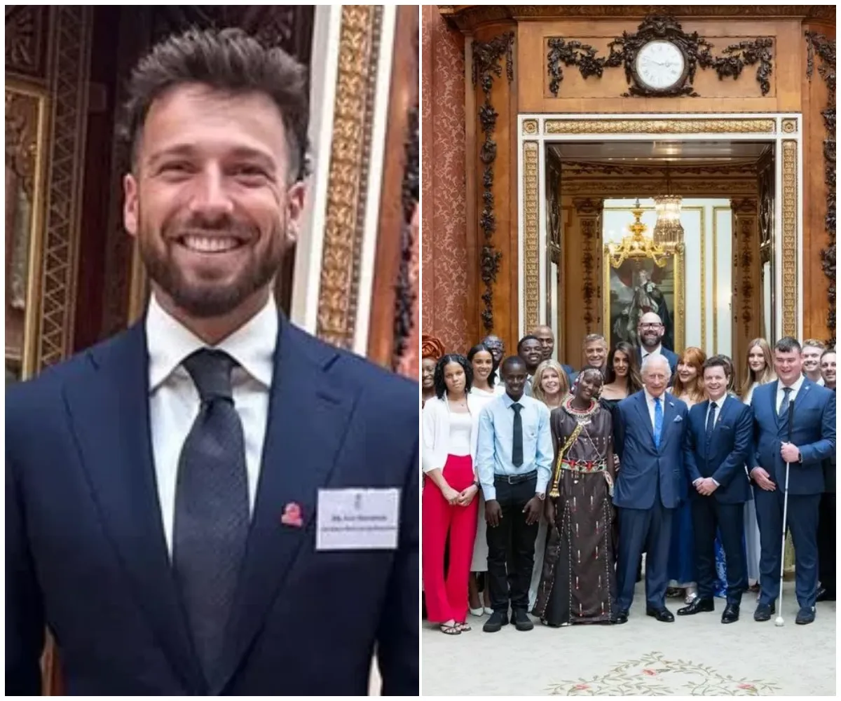 ‘I called the King mate’ – Sam Thompson reveals mortifying blunder during once-in-a-lifetime meeting with King Charles at Buckingham Palace as he beams in star-studded moment alongside George Clooney and Royal Family - suong