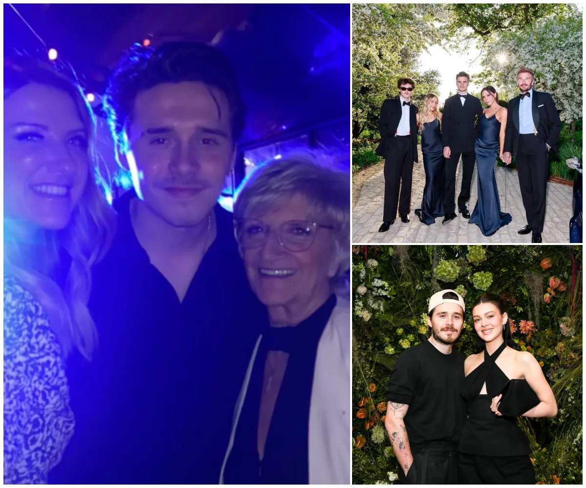 ‘Love you so much’ – Brooklyn Beckham breaks silence with touching birthday message to grandma Sandra as insiders claim emotional gesture could mark the beginning of peace after months of brutal family feud with parents David and Victoria - suong