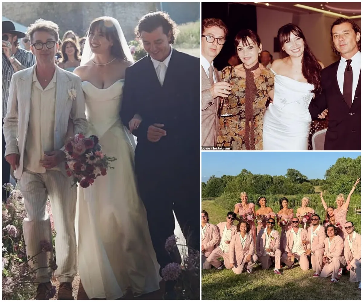 ‘I lit up from the inside out’ – Inside Daisy Lowe’s lavish pink-themed Somerset wedding as she stuns in custom Vivienne Westwood gown while marrying Jordan Saul in a star-studded countryside celebration packed with ... - suong