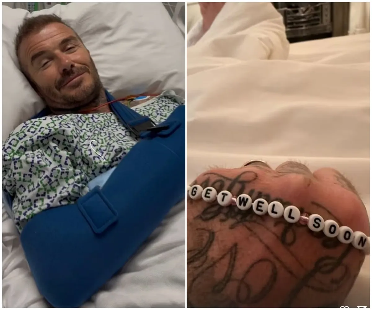 ‘Unbearable pain’ leaves David Beckham hospitalised as Victoria shares emotional bedside photo after secret health issue he’s battled in silence for 22 years suddenly becomes too serious to ignore - suong