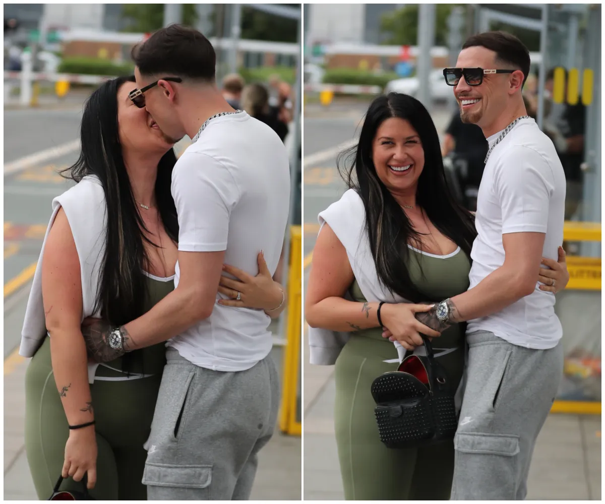 ‘I finally understand the meaning of finding the one’ – MAFS star Holly Ditchfield packs on the PDA with convicted drug dealer fiancé just weeks after shock engagement and bombshell claims he cheated on his pregnant partner to be with her - suong