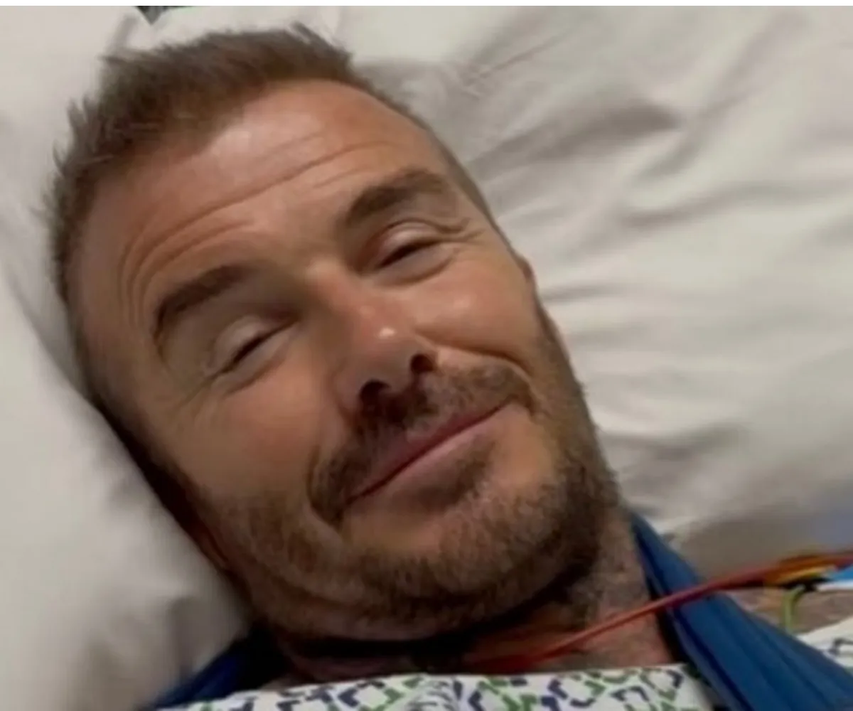 David Beckham shares hospital recovery update as reason behind secret wrist surgery is finally revealed following decades of pain and growing tensions with son Brooklyn - suong