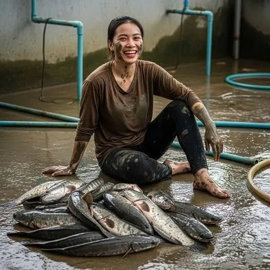 Vợ tôi có sở thích kì lạ thích bắt cá trê ngoài đầm. Cứ cuối tuần được nghỉ làm ở công ty, vợ lại xách giỏ đi bắt cá.