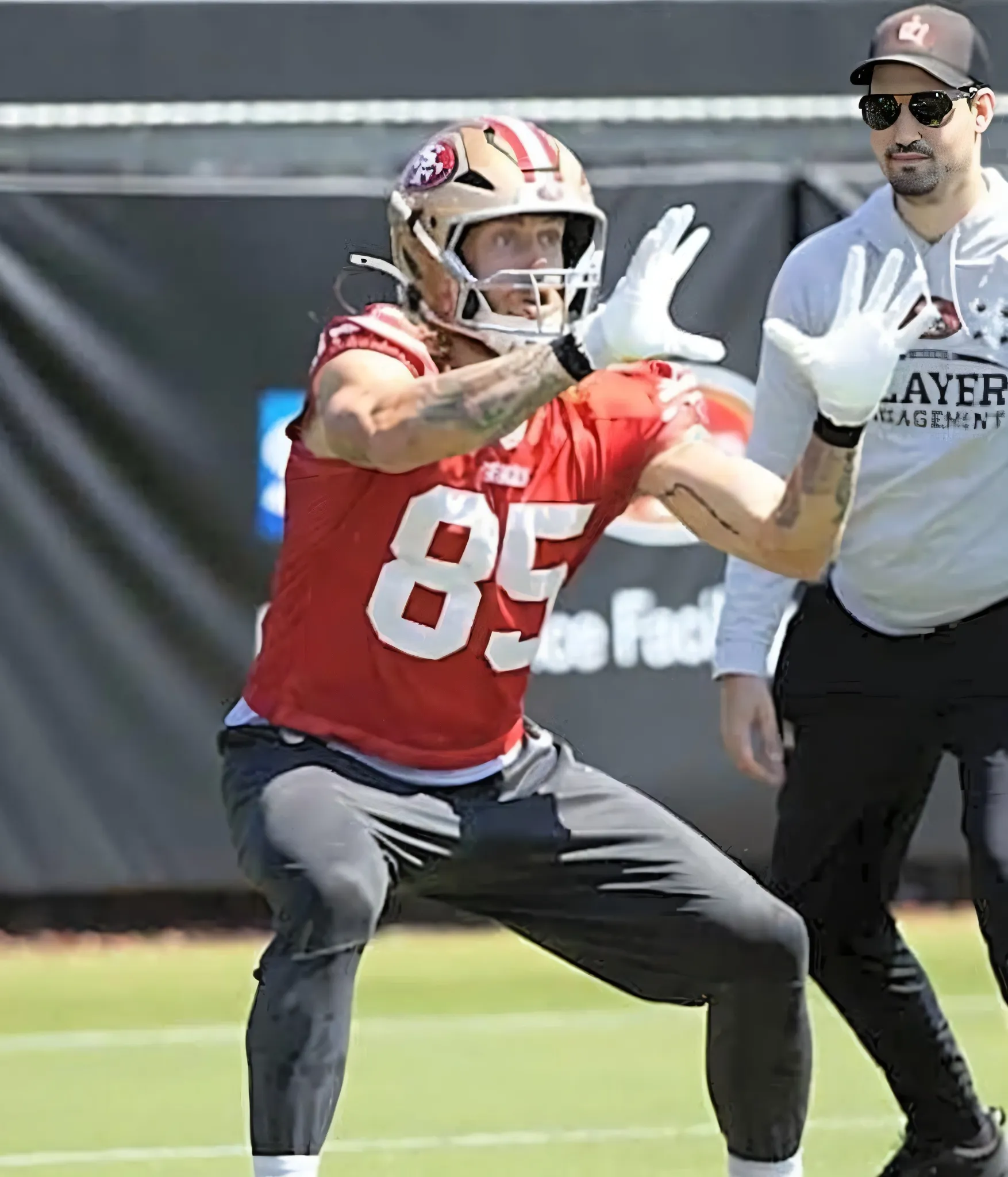 George Kittle Calls One Moment in 2024 a 'Wild Experience'