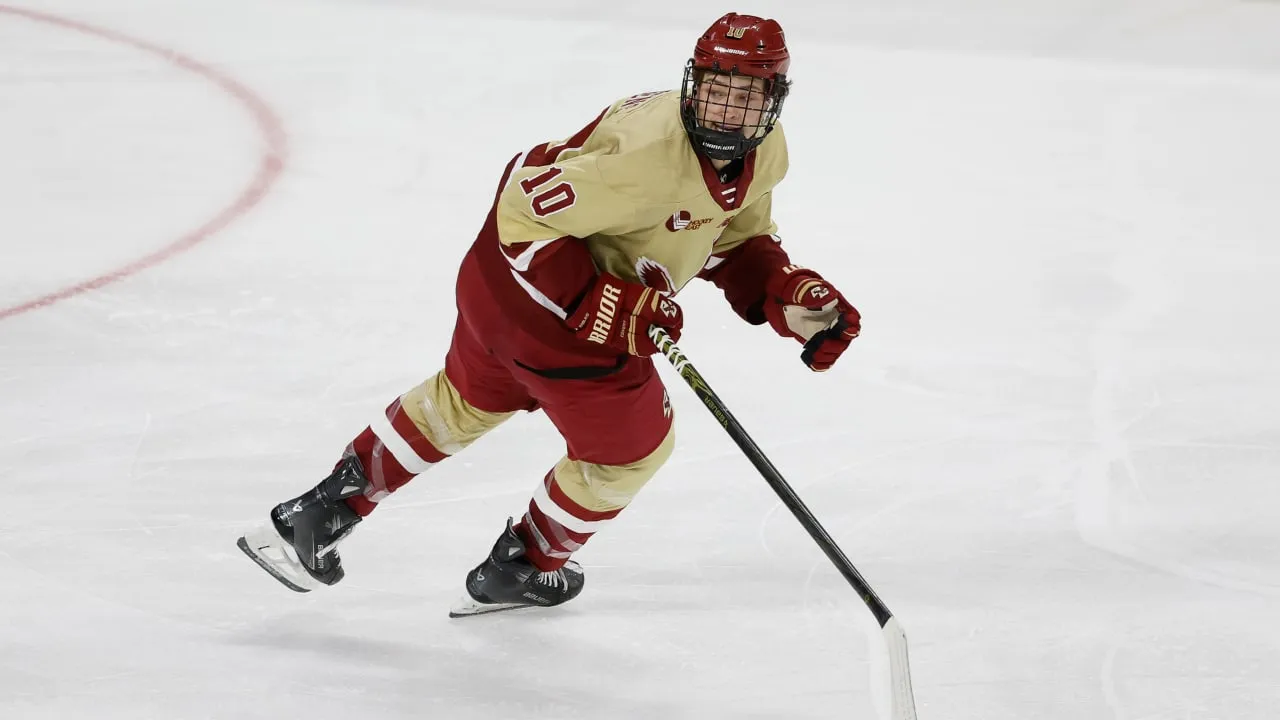 James Hagens ignites Flyers-Bruins draft drama as Eastern Conference rivals battle for future star