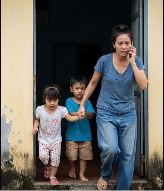 Hùng luôn miệng cằn nhằn: “Cô tiêu hoang thế này, tiền tôi làm ra đổ hết vào cái bụng không đáy của mẹ con cô à?”