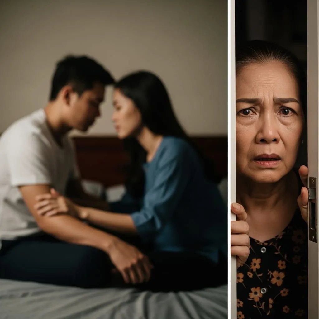 Lên nhà con trai mượn tiền,thấy con dâu về, tôi trốn vào tủ quần áo,chứng kiến cảnh tượng kinhhoàng