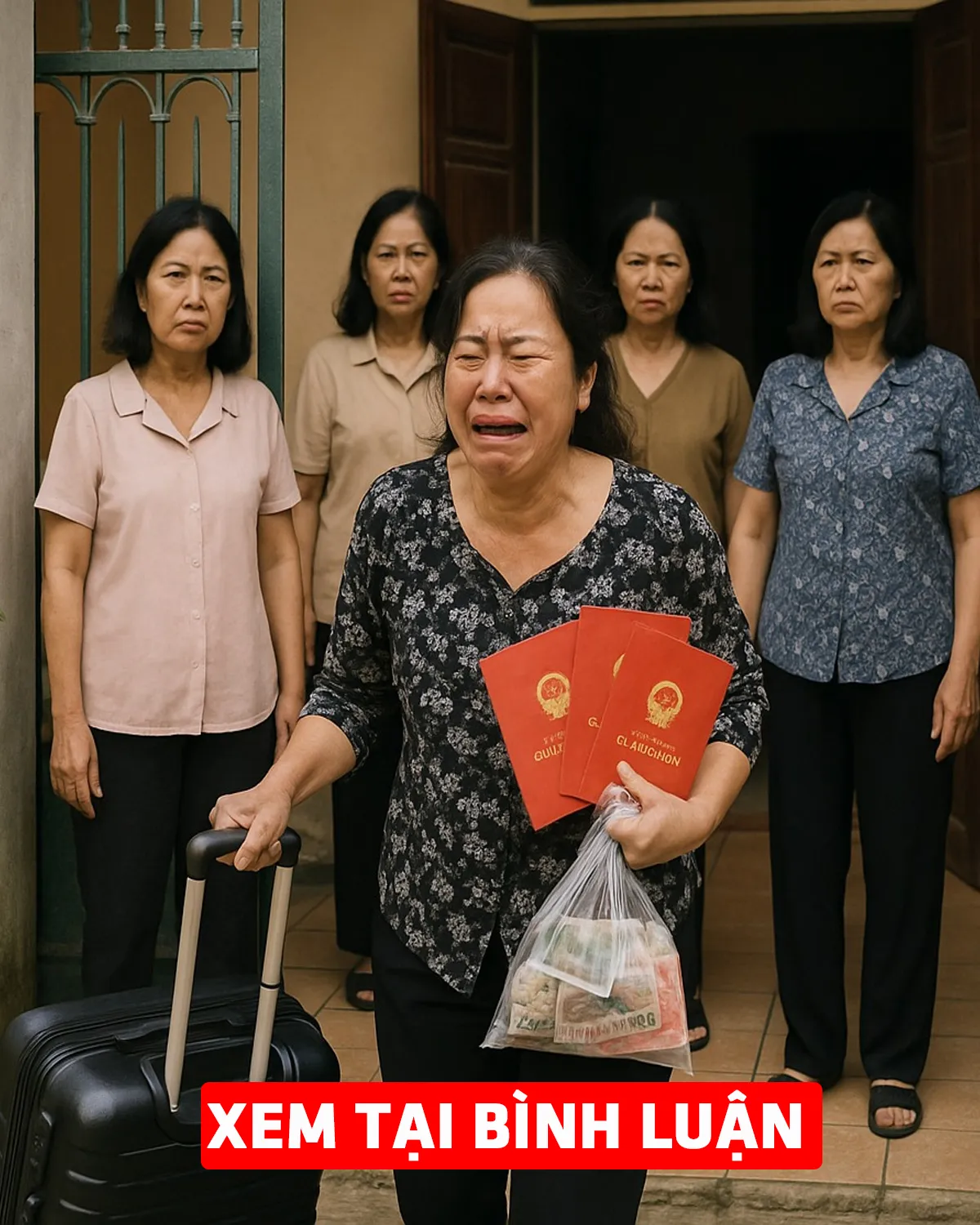 Đêm lọ mọ dậy đi vệ sinh tôi nghe được cuộc trò chuyện kinh-khung của 3 cô con dâu, sáng hôm sau tôi cầm theo 5 tỷ tiền mặt