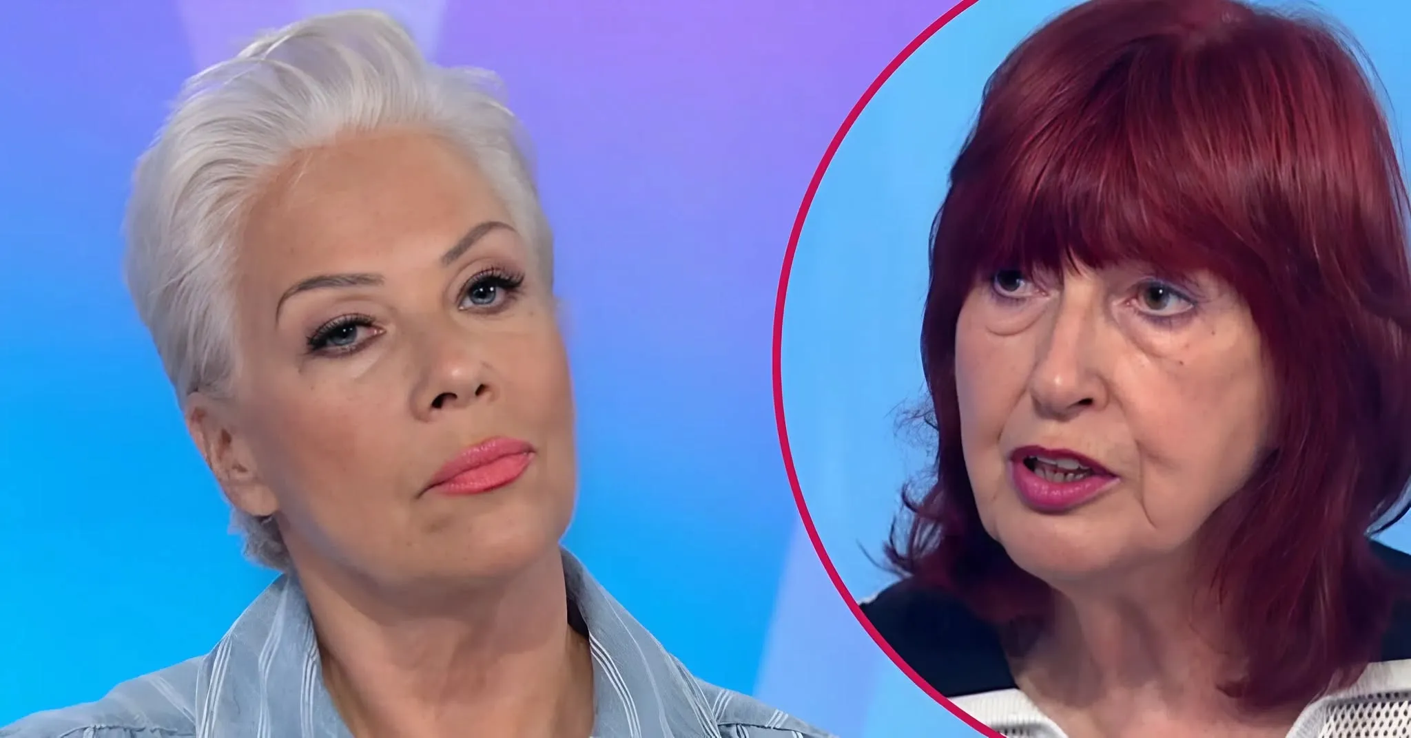 Loose Women Viewers Detect ‘Tension’ Between Denise Welch and Janet Street-Porter trucc