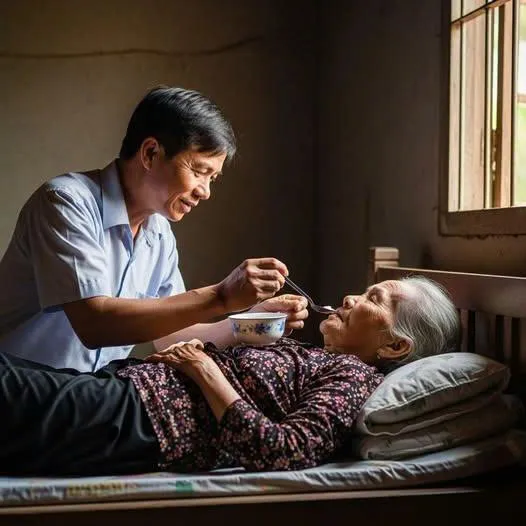 Tôi chăm mẹ vợ như mẹ đẻ của mình, chẳng nề hà thay quần áo, gội đầu cho bà trong những ngày bà nằm viện dù con gái bà chê mẹ bẩn.