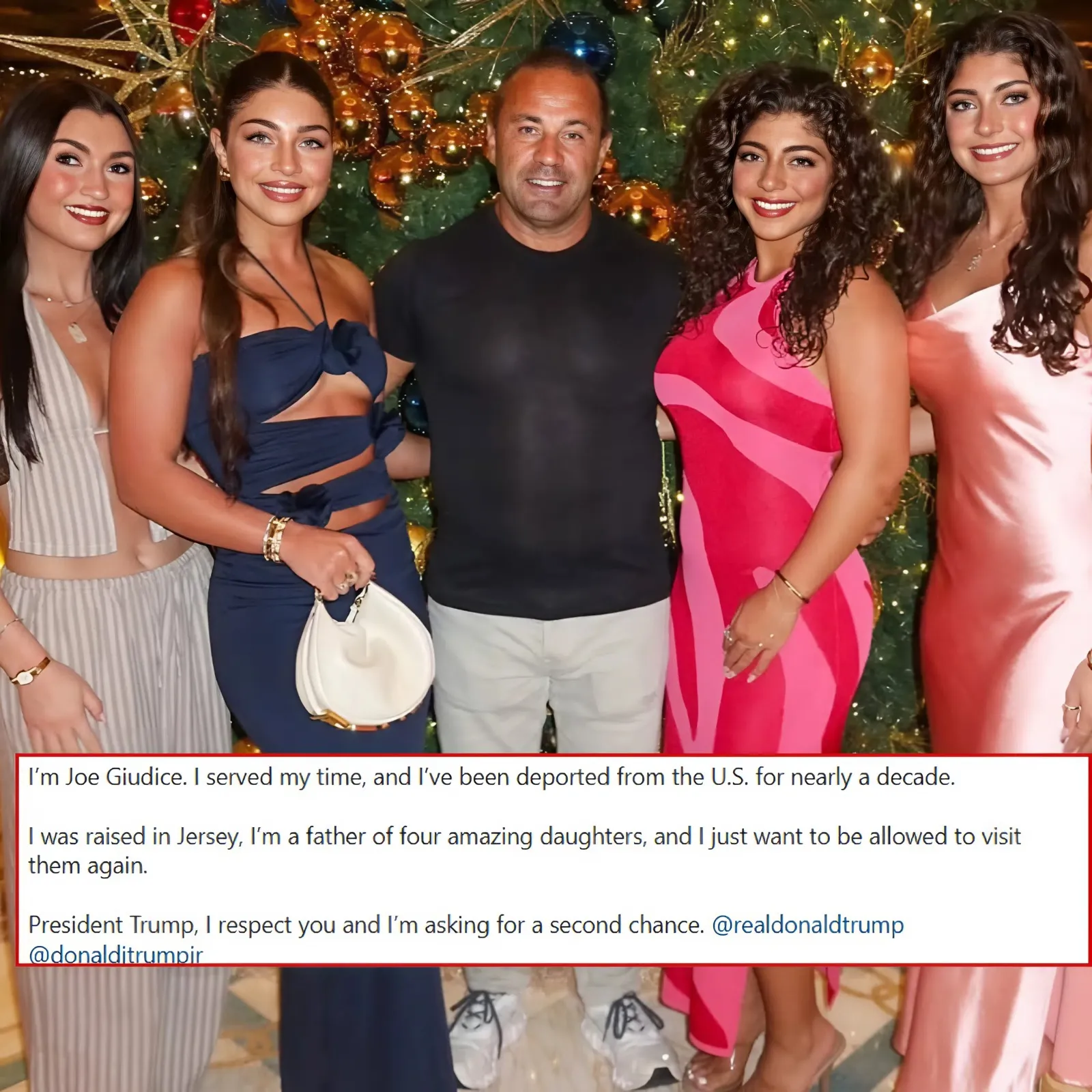Joe Giudice Begs Trump for Presidential Pardon After Todd and Julie Chrisley’s Success