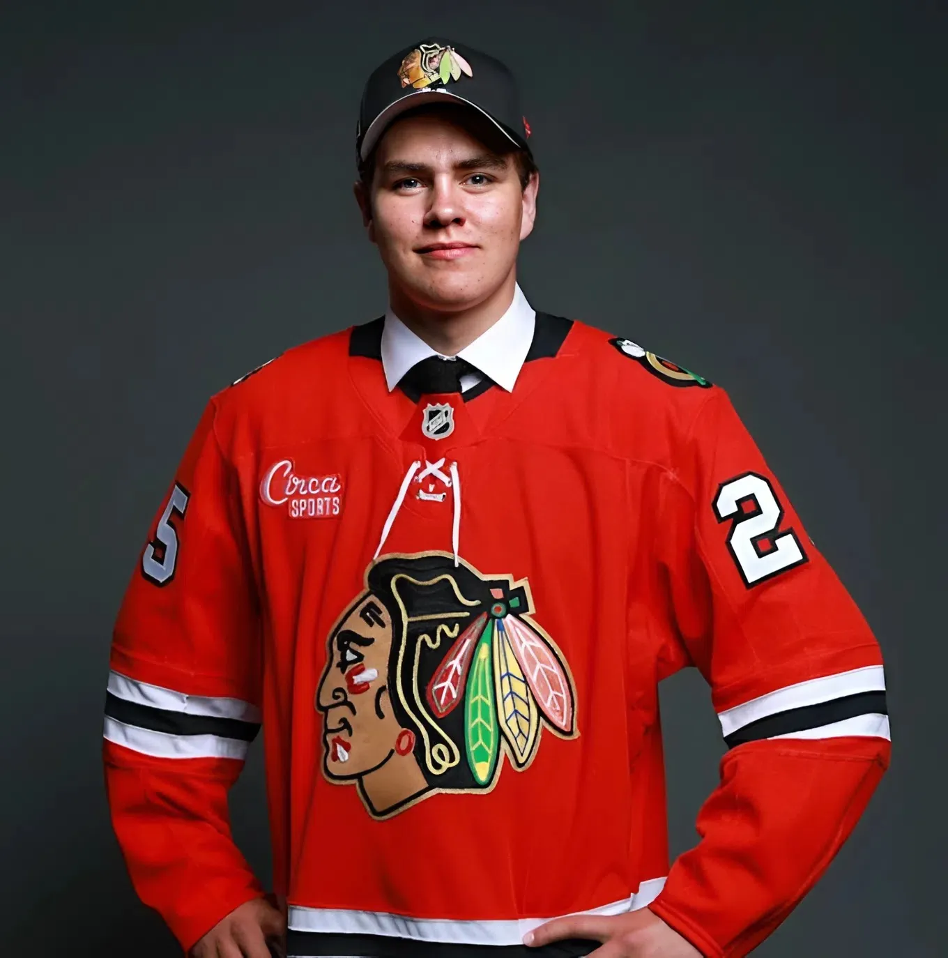 Blackhawks top prospect's first comments should be music to fans' ears