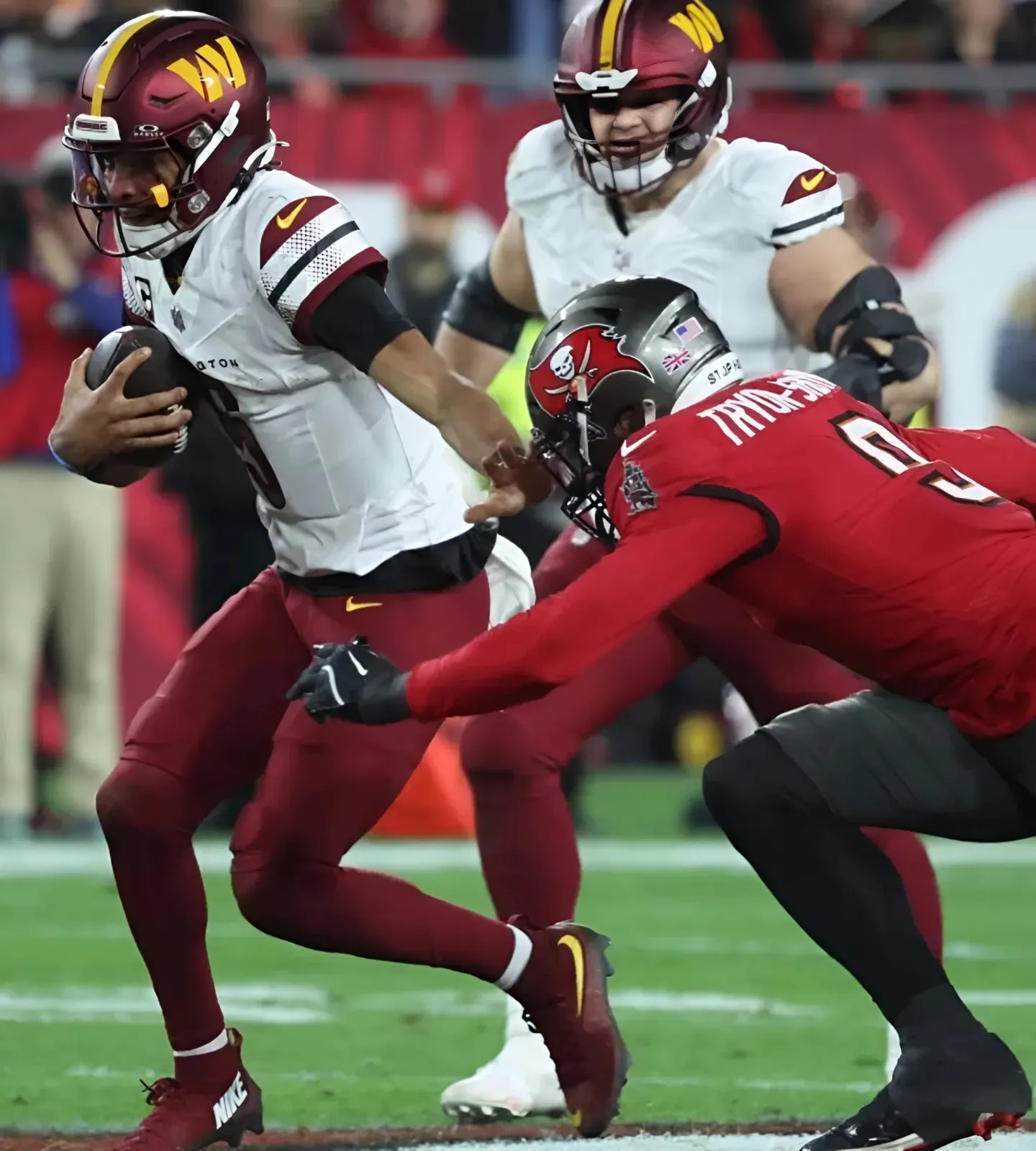Could Commanders' Jayden Daniels Suffer 'C.J. Stroud Effect' In Year 2?