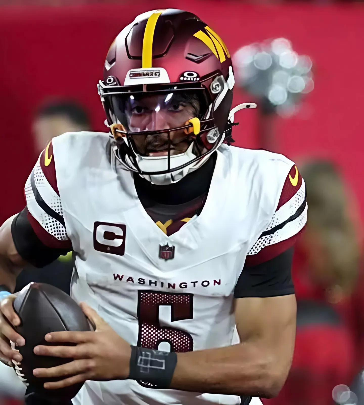 Colin Cowherd’s bold praise puts Commanders Jayden Daniels in elite company Colin Cowherd’s bold praise puts Commanders Jayden Daniels in elite company