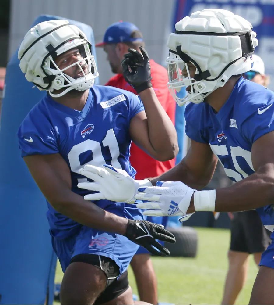 Bills' defensive line overhaul noticeably boosts offseason ranking