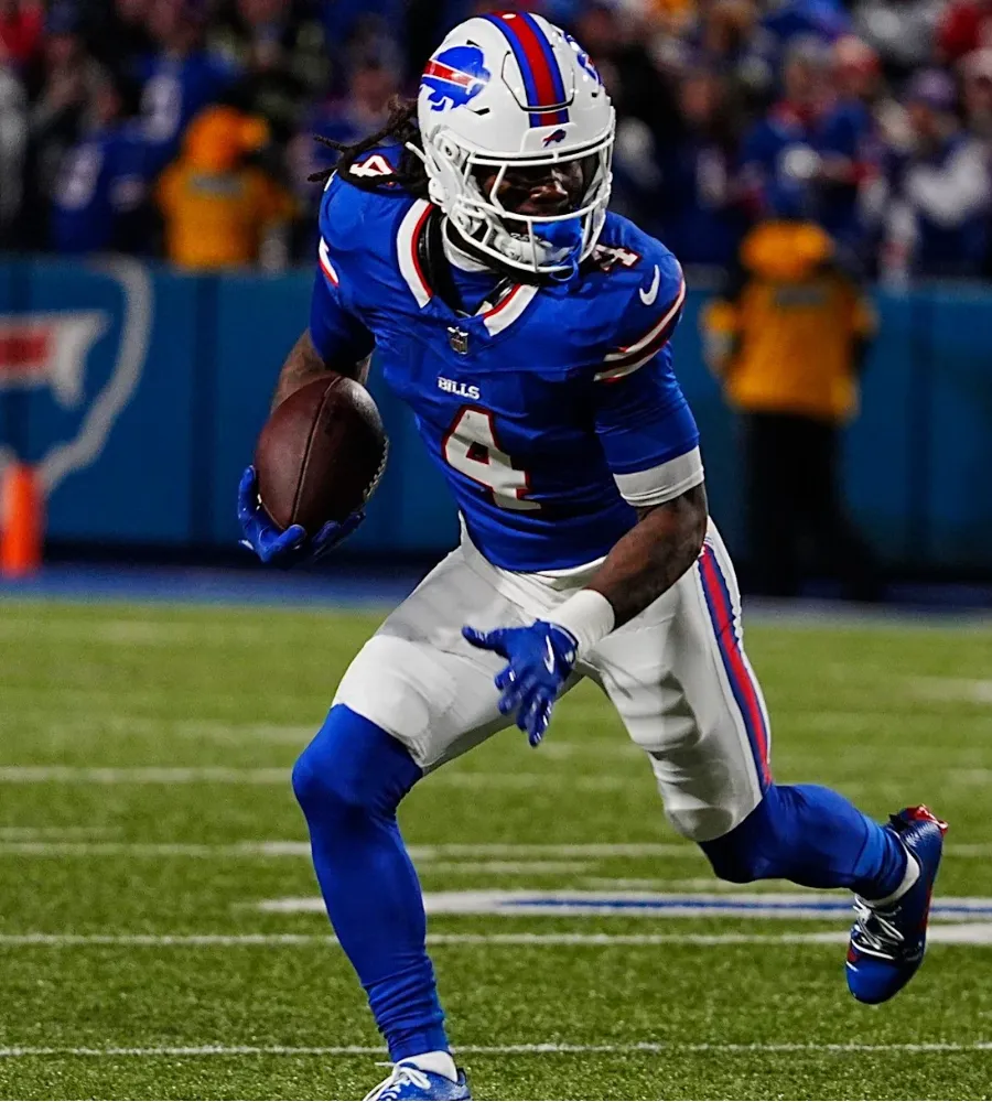 Buffalo Bills RB James Cook threatening to enter legendary status in 2025