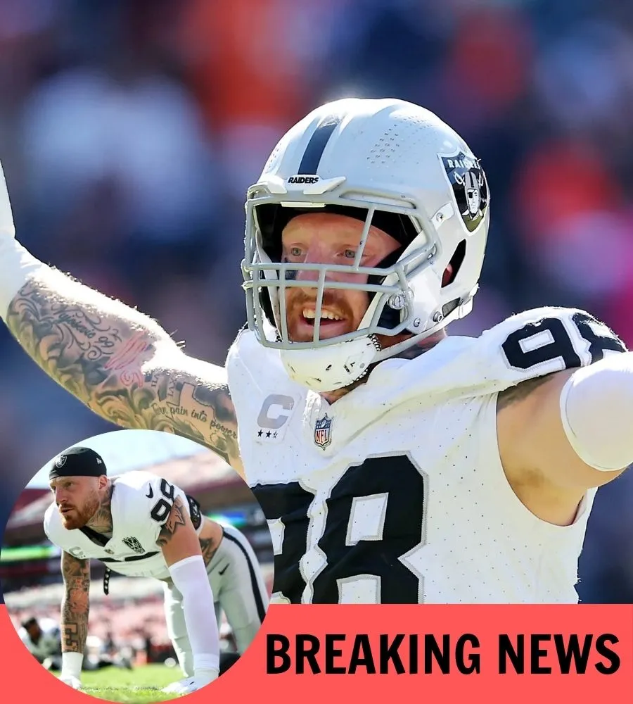 Maxx Value? Raiders’ Contract with Pro Bowler Named Most ‘Team-Friendly’ in NFL