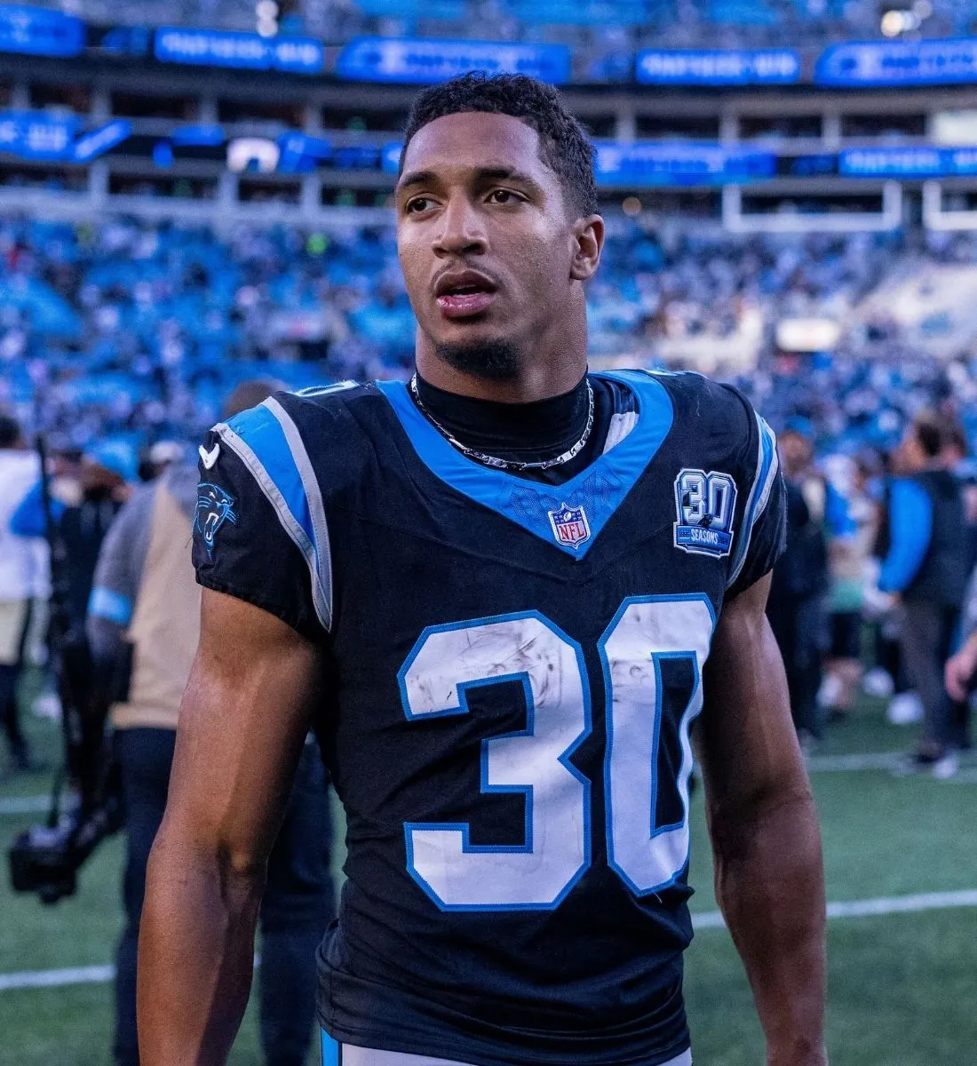 Panthers' RB Chuba Hubbard — but that might actually be good news for Carolina’s offense