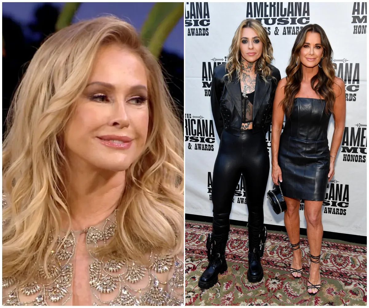 #BreakingNews Kathy Hilton CONFIRMS Kyle Richards and Morgan Wade are OFFICIALLY TOGETHER 😳 💔 - suong