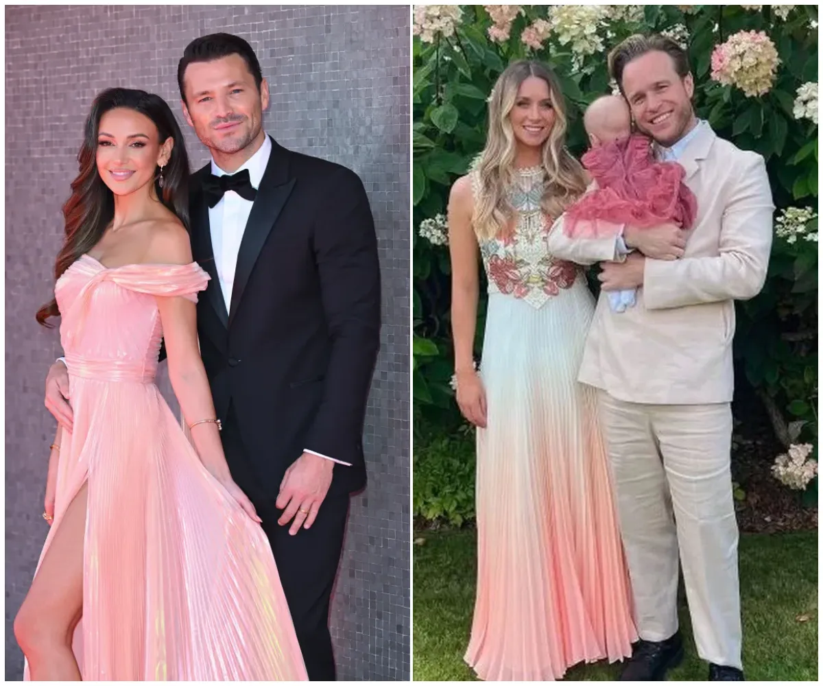 ‘Moving on!’ – Mark Wright shuts down awkward wink-wink question about wife Michelle Keegan after revealing emotional reason behind baby daughter Palma’s name in rare family chat with Olly Murs - suong