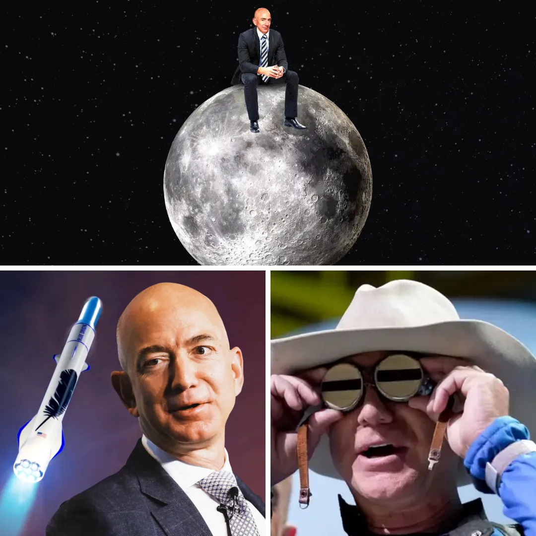 Jeff Bezos Shifts Focus from Mars to the Moon, Declares He Will Conquer Another Planet, but Not SpaceX’s Mars Ambitions