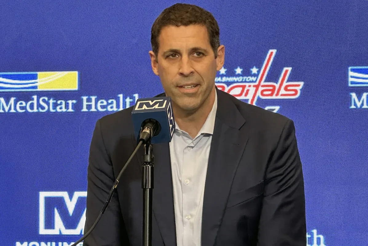 Capitals’ Chris Patrick finishes fourth in NHL GM of the Year voting